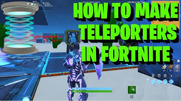 How to build a 3-way teleportation system in Fortnite Creative [from the Most Advanced 1v1 Arena]