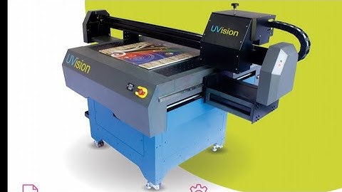 UVISION UV FLATBED PRINTER. SPM.SIDDHARTH.