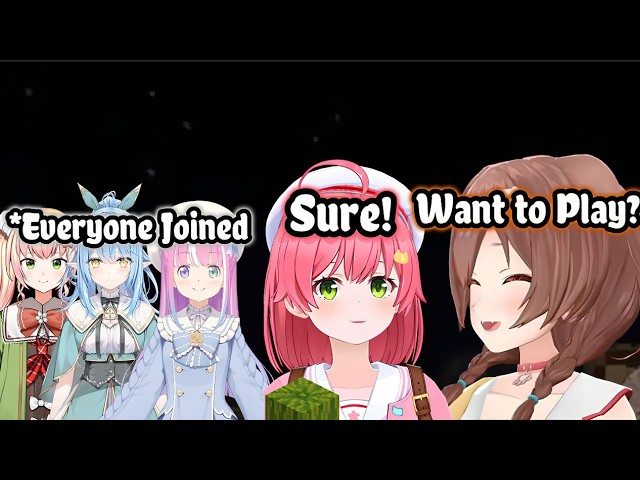 Korone and Miko Ended Up Spending the Last Day Playing Minigames With Everyone