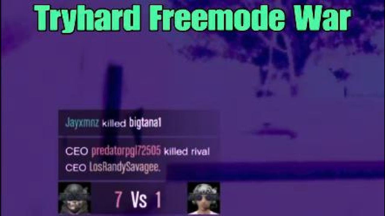 Tryhard freemode war after a sale GTA 5 Online YouTube