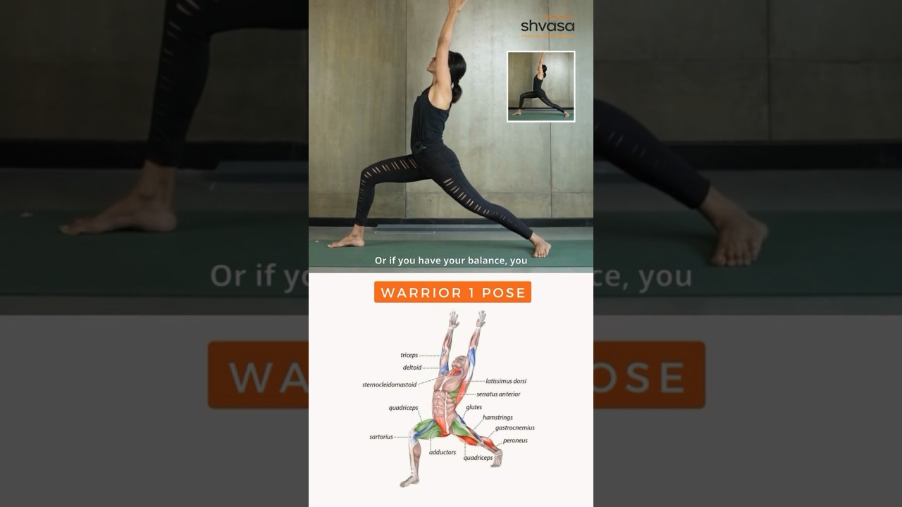 How to do warrior 1 correctly # warrior1 #virabhadrasana