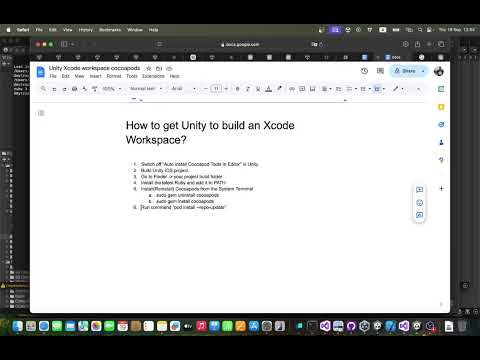 🔥 How to Build an Xcode Workspace from Unity in 6 EASY Steps! 🚀 | 2024 Update