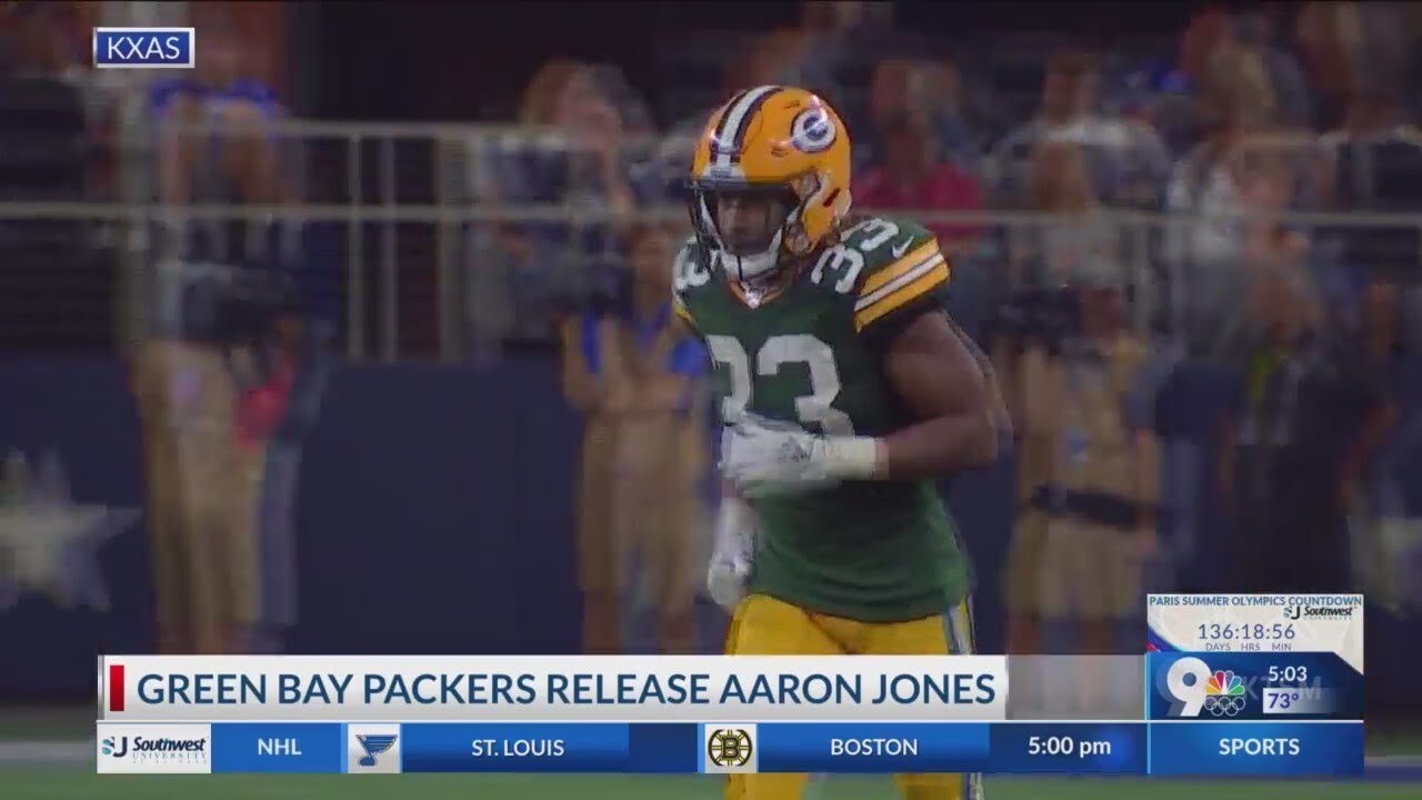 Packers Will Release Running Back Aaron Jones