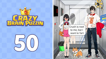 Crazy Brain Puzzle Level 50 Farting Decently