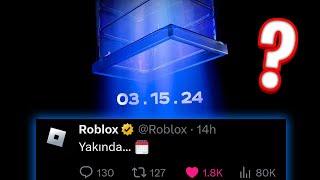 ROBLOX NE PLANLIYOR? 😯🗓️