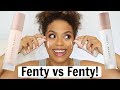 NEW! FENTY Pro Filt'r Mattifying Primer vs Instant Retouch - WEAR TEST with Check ins!