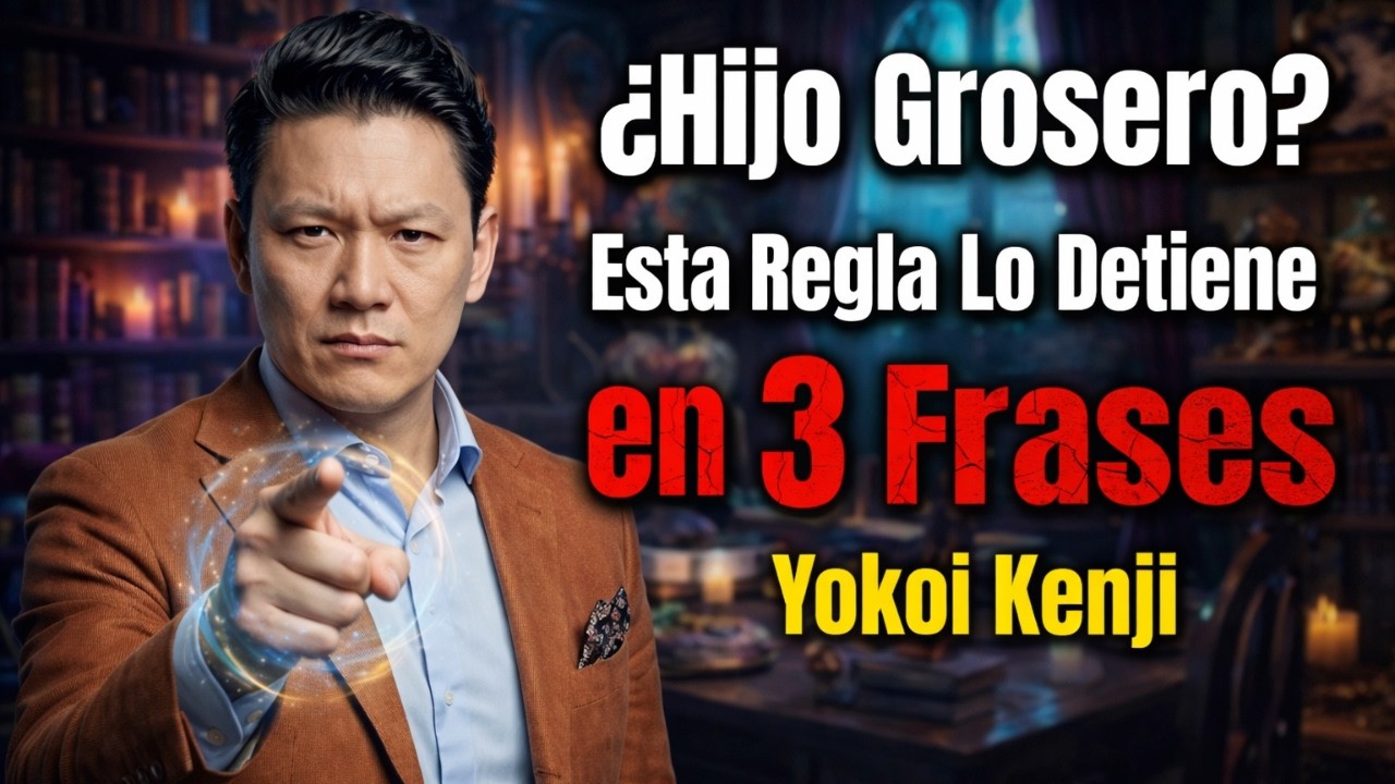 ¿Hijo Grosero Esta Regla Lo Detiene en 3 Frases — Yokoi Kenji