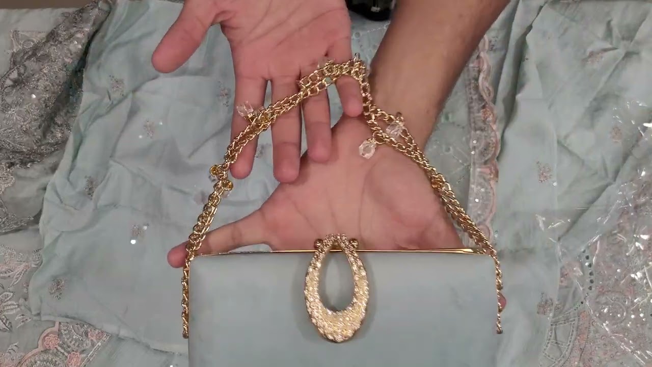 Daneen viscose + free clutches open video Signora's Closet +91 6263058490 