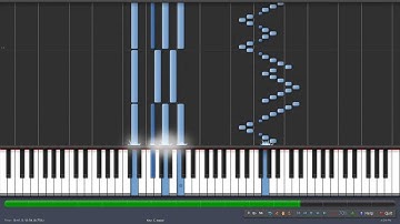 Czerny Exercise 59 from Practical Method for Beginners at 70BPM in Synthesia