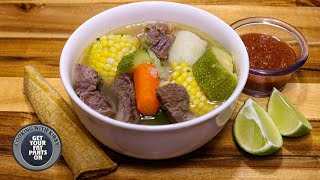 Caldo de Res - Mexican Beef Soup - Mexican Food