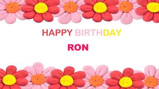 Ron   Birthday Postcards & Postales - Happy Birthday