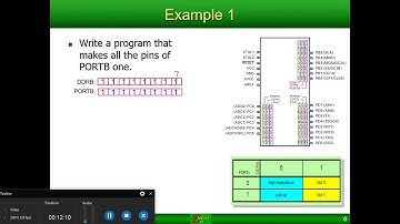 Chapter 4 AVR IO Port Programming by Muhammad Ali Mazidi ATMEGA 328p Arduino Uno