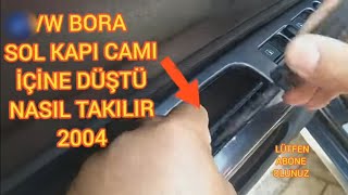 Volswagen Bora Kapı Içi Döşemesi Nasıl Sökülüroto Kapı Içi Nasıl Sökülür Vw Bora Sol Kapı Camı .