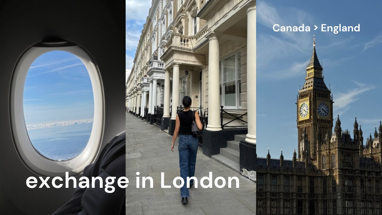 exchange in London ep. 1 | my first weeks in London, exploring Notting Hill, and visiting Brighton