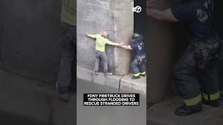 FDNY Battles NYC Flooding to Save Lives