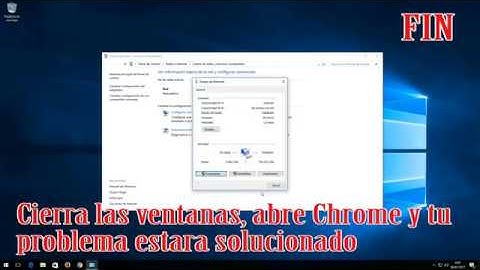 Solucion ERR_CONNECTION_RESET de Chrome en Windows 10