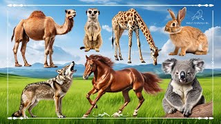 Baby farm animal moments: Camel, Meerkat, Giraffe, Rabbit, Wolf, Horse & Koala - Animal Sounds by Wild Animals 4K 2,691 views 8 days ago 31 minutes