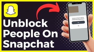 How To Unblock People On Snapchat (New Update)
