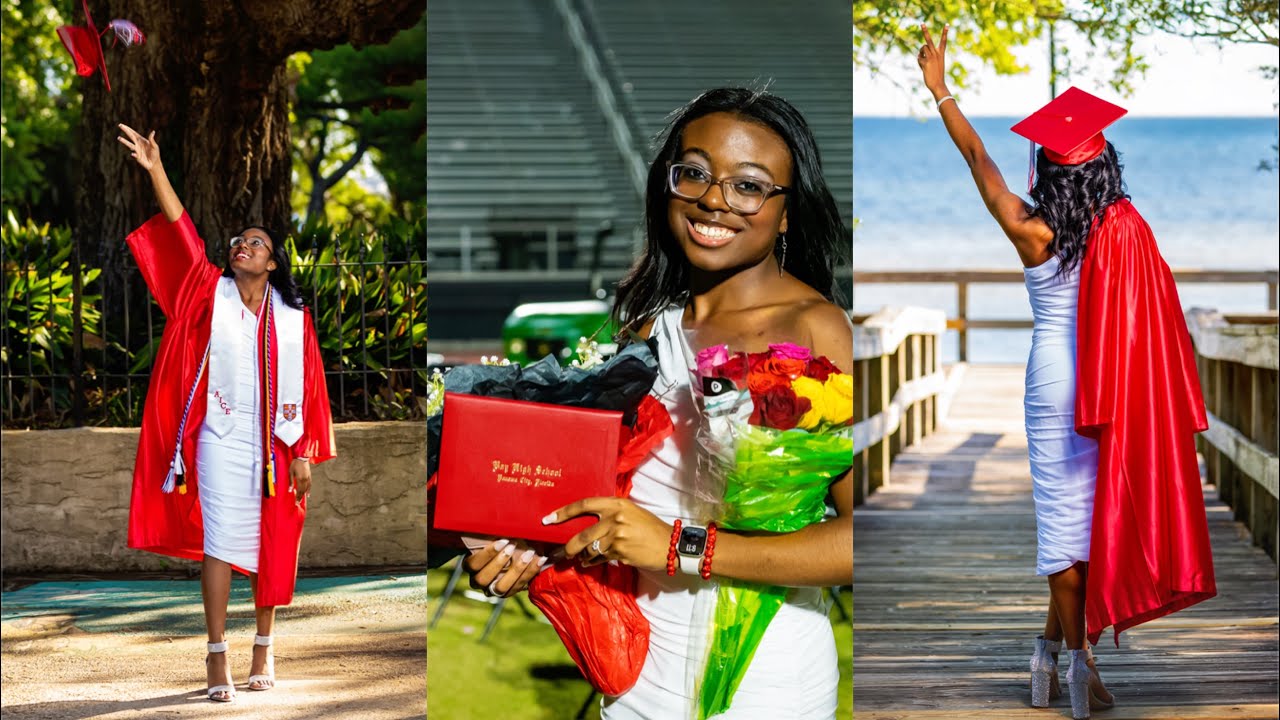 ALL THINGS GRADUATION ❤️🎓 // cap & gown photos, senior rec, grad party...🎉🥹 