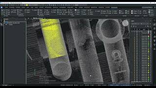 Place Piping from Point Cloud Model