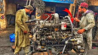 UD Nissan Truck Engine Repairing | How To Restoration Diesel Engine | Complete Process