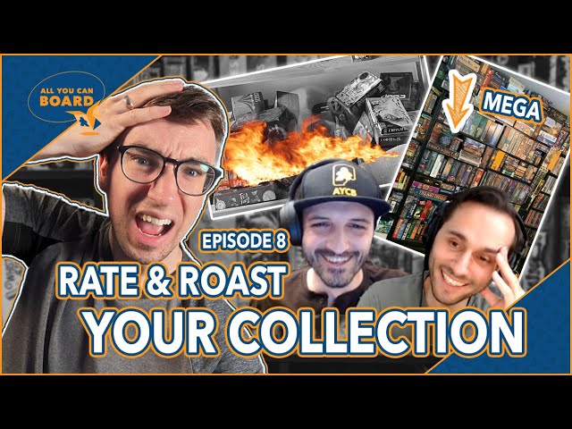 We RATE & ROAST YOUR Board Game Collections | Volume 8 | This is WILD!
