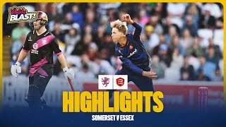 🔥 WHAT AN INNINGS FROM DEAN ELGAR! | Somerset v Essex Vitality Blast Highlights