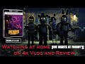Watching at home Five Nights at Freddy's 2023 on 4K Vlog and Review (Josh Hutcherson)