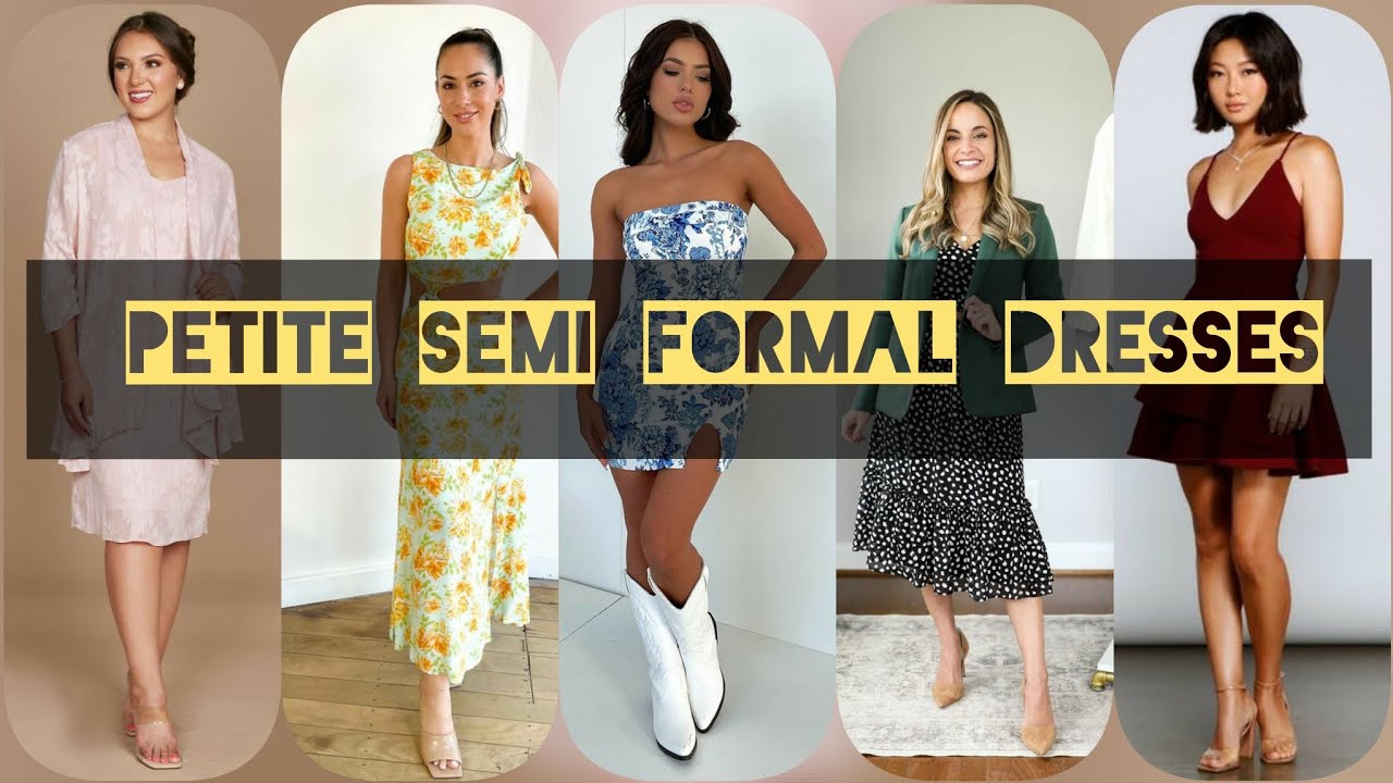 petite semi formal dresses