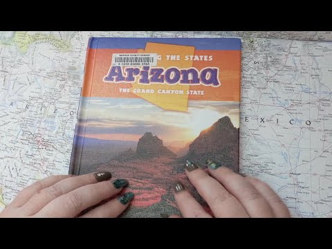 ASMR ~ Arizona Whispered Facts ~ Educational Relaxation for Sleep and Tingles