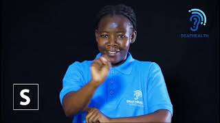 KENYA SIGN LANGUAGE: LEARN LETTERS OF ALPHABETS (A - Z)