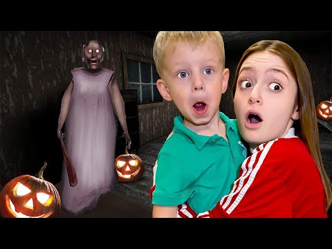 Видео: Остались одни дома на Хэллоуин!!