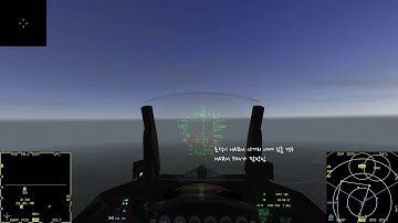 Falcon BMS 4.35 Mission 12 HARM: POS EOM & HAS