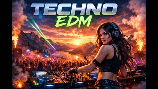 DJ Techno Rave • Hard 303 Power • by Techno Vault FM , house edm