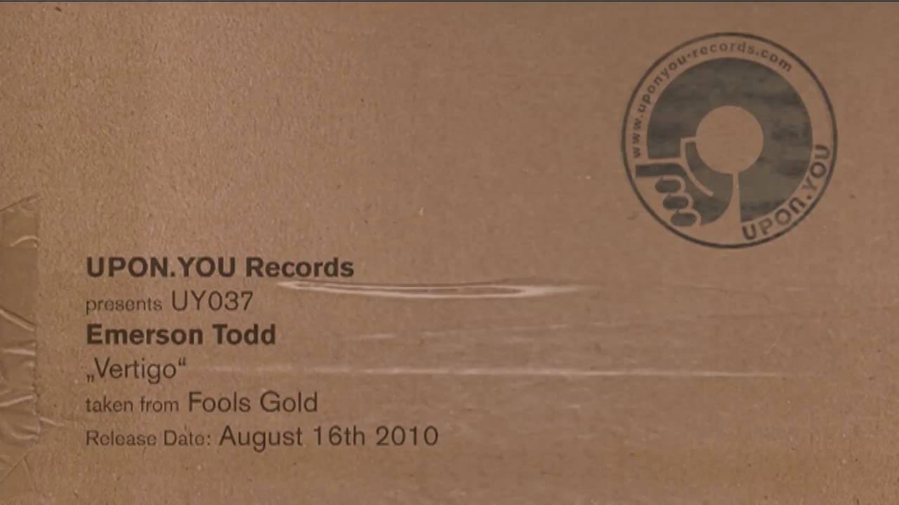 Watch UY037 Emerson Todd "Vertigo" on YouTube Watch UY037 Emerson Todd "Vertigo" on YouTube