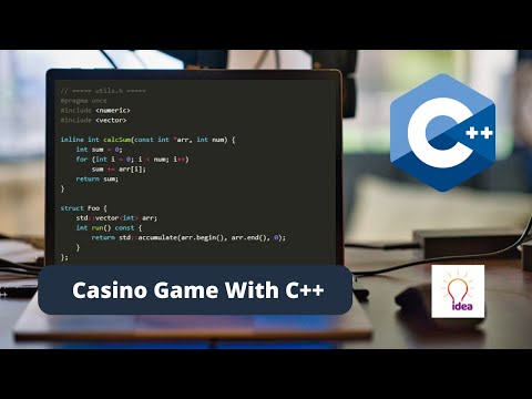 Casino Game With C++ | C++ Projects