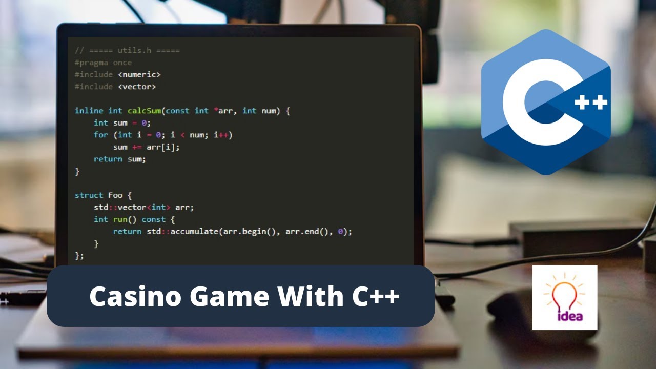 Casino Game With C++ | C++ Projects - YouTube