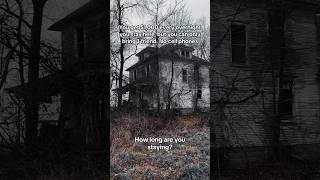 How long are you staying? 😳 #abandoned #urbex #abandonedplaces #viral #haunted #hauntedhouse #scary