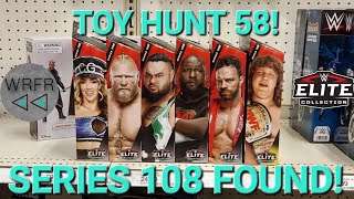 WWE Mattel toy hunt! Series 108 found, with a chase, and bonus clearance figures! #wwe #subscribe