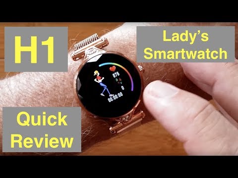 H1 Women's Dress Fashion Fitness/Health Blood Pressure Smartwatch: Quick Overview