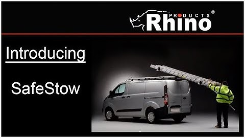 Introducing Rhino Products SafeStow3 - VAN-RACKS