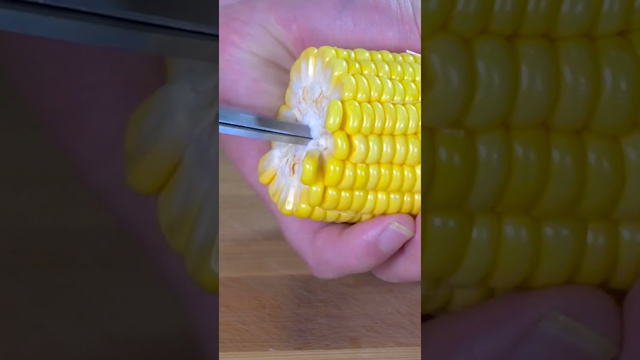  How To Quickly Peel Off Corn Kernels Lifehacks