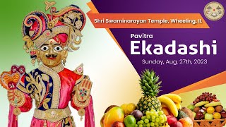 Pavitra Ekadashi Mahapuja | Vadtal Dham | Swaminarayan Mandir Wheeling