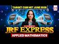 Applied Mathematics | JRF EXPRESS | Lec-1 | IFAS