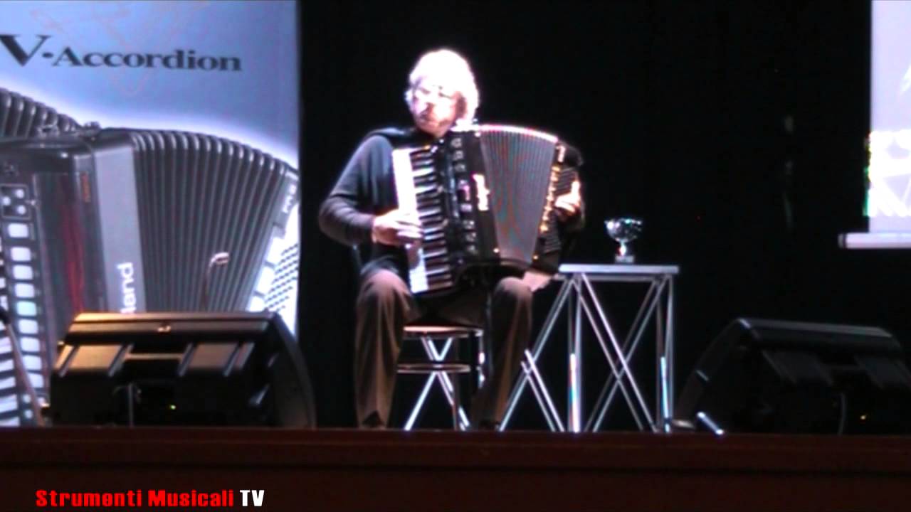 Roland V-Accordion FR-7X - Sergio Scappini Demo al V-Accordion Festival  2012