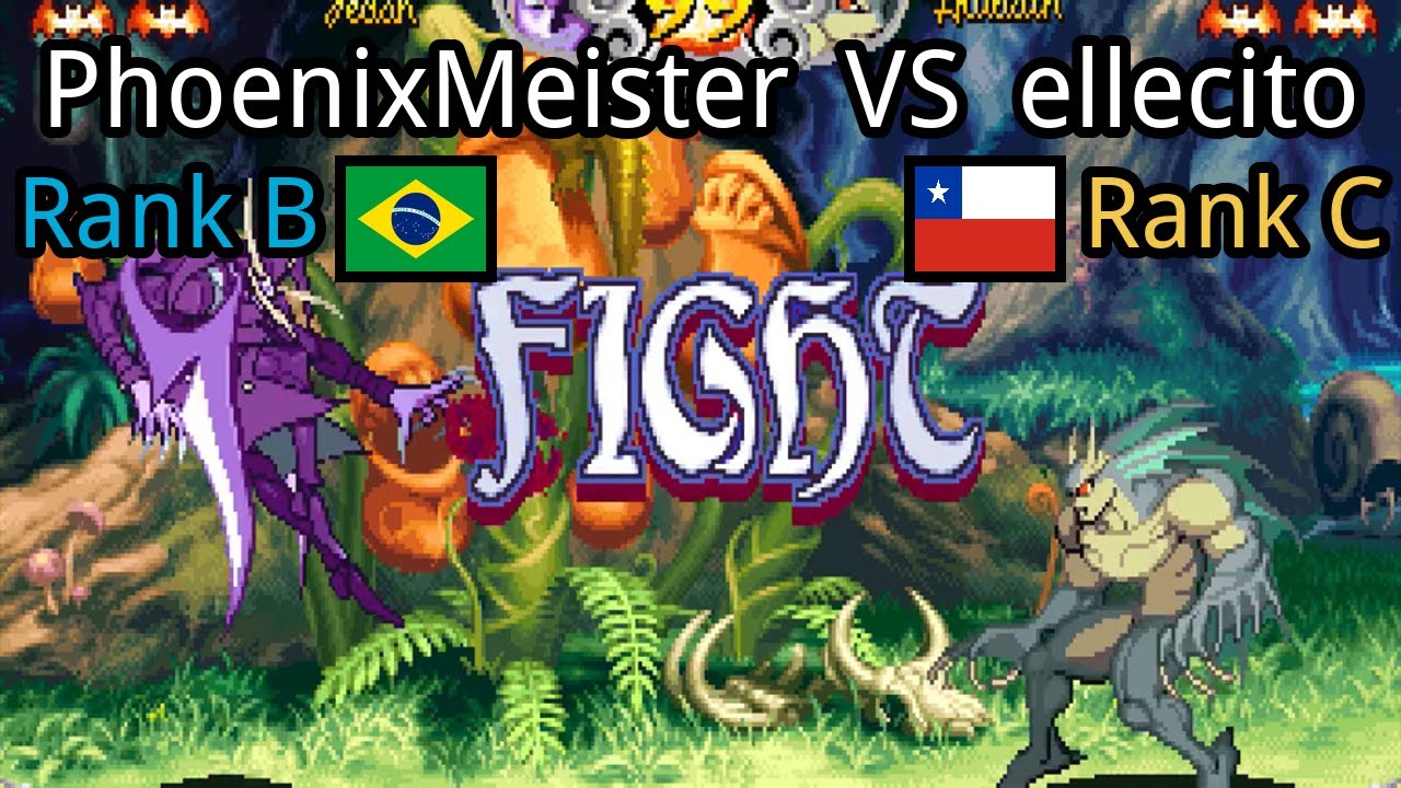 Vampire Savior - the lord of vampire: PhoenixMeister (BR, Rank B)  vs ellecito (CL, Rank C)