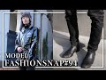 黒を基調としたコーデ！フライトキャップを被った男性にインタビュー。【FASHION SNAP #94 | ファッションスナップ】