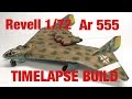 Revell of Germany 1/72 Arado Ar (E) 555-  FULL TIMELAPSE BUILD