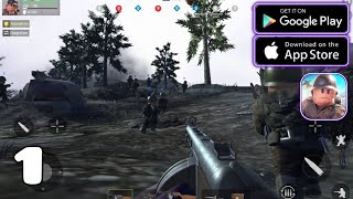 Ardennes Fury: WW2 FPS Guns - Gameplay (Android & IOS) Part 1 screenshot 4