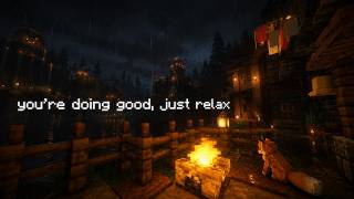 no more thinking tonight... (minecraft music w/ soft rain)